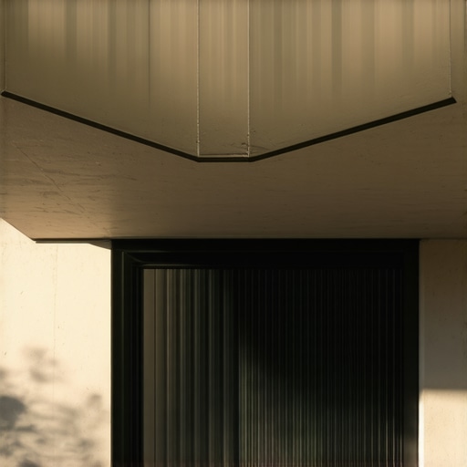 A sophisticated outdoor patio featuring wind-resistant and climate-adaptive design elements, demonstrating advanced resilience techniques.