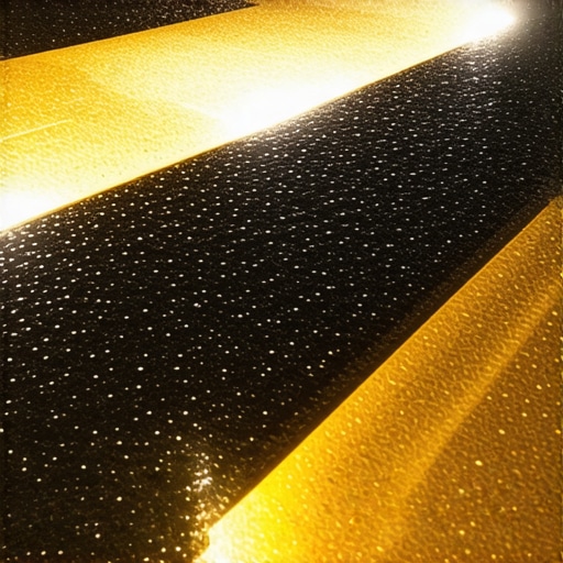 Close-up of a permeable concrete surface equipped with sensors and LED lights, demonstrating smart outdoor technology.