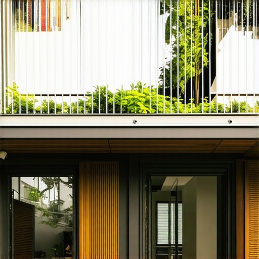 Urban Smart Home with Green Roof and Innovative Design Small urban house showcasing smart technology, green rooftop, and modular architecture