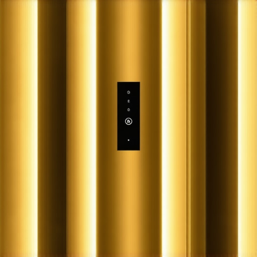 Futuristic Adaptive Home Interior Smart home interior with flexible partitions and intelligent lighting systems.