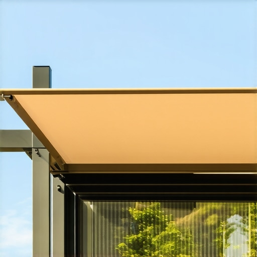 Advanced Year-Round Patio Design Features Outdoor patio with adjustable louvers, heating, cooling, and durable materials