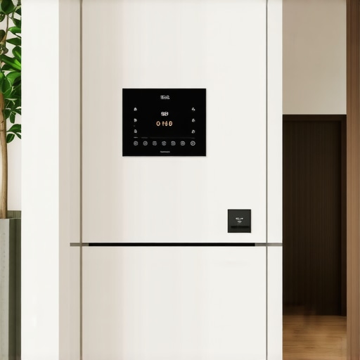 Smart Home Renovation Interior of a modern home featuring energy-efficient appliances and smart controls