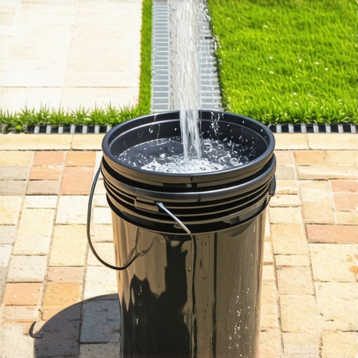 The 5-Gallon Bucket Trick for Checking Your Patio's Drainage Slope