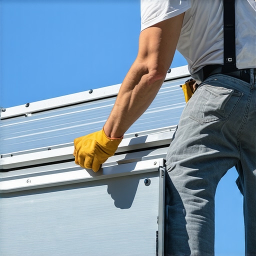 Expert Installing Durable Drip Edge Roofing professional carefully attaching galvanized drip edge to a modern roof system.